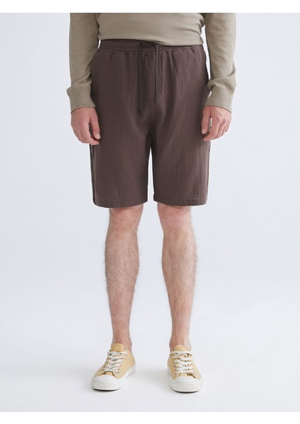 Yeni Sezon Rahat Kalıp Keten Görünümlü Erkek Şort fiyatları