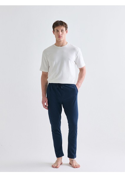 Yeni Sezon Standart Kalıp Erkek Pijama Alt 2'li modelleri