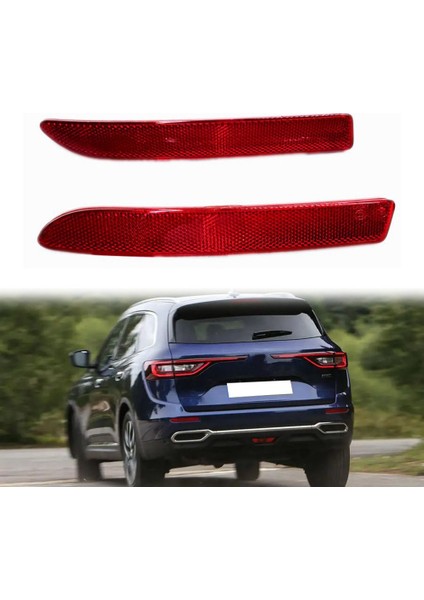 265657118R Araba Sol Arka Tampon Sisli Sis Park Yeri Uyarı Reflektör Renault Koleos Iı Mk2 2016-2020 Için Arka Lambalar (Yurt Dışından) fırsatları