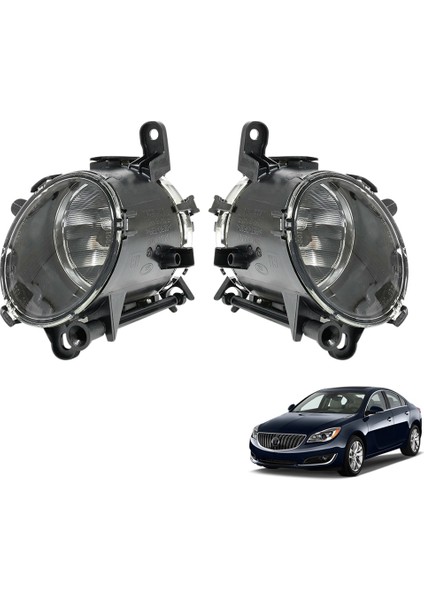 22865974/22865975 Araba Ön Sol Sağ Tampon Sis Farları Buick Regal 2014 2015 2016 2017 (Yurt Dışından) fiyatları