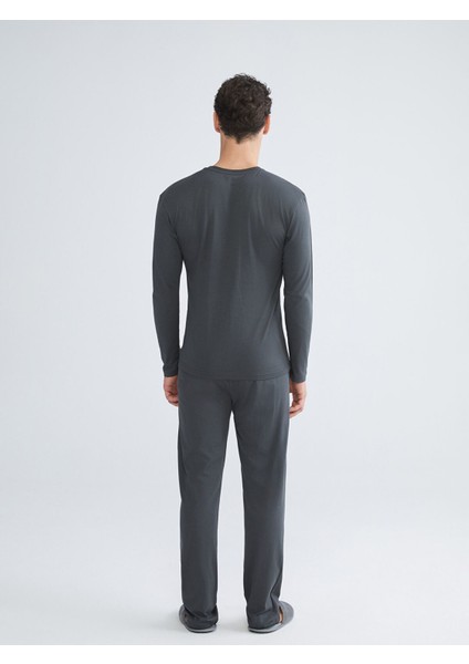 Yeni Sezon Standart Kalıp Erkek Pijama Takımı fırsatları