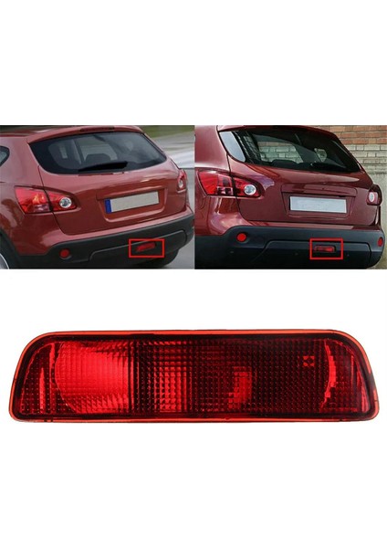 26580JE20A Arka Çubuk Işık Arka Tampon Merkezi Sis Arka Tampon Fren Işığı Otomotiv Nissan Kashka 2007-2013 (Yurt Dışından) indirimleri