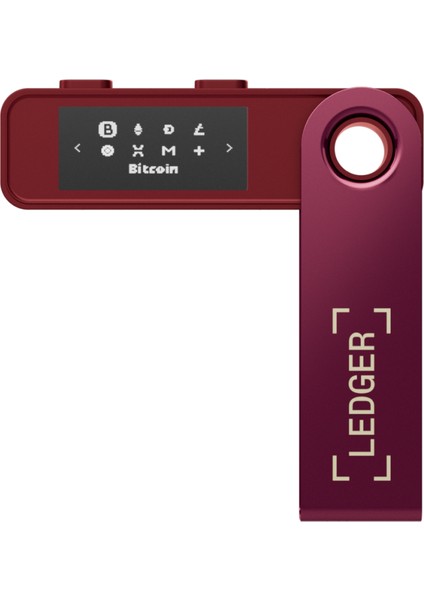 Nano S Plus Demir Fuşya Kripto Donanım Cüzdanı fiyatları