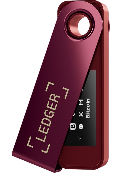 Nano S Plus Demir Fuşya Kripto Donanım Cüzdanı fırsatları