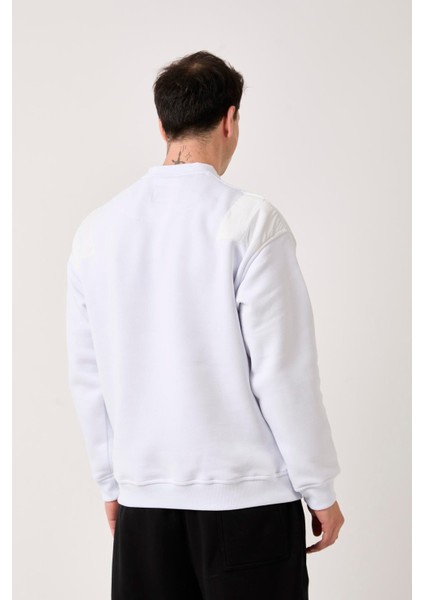 X-4006 Garni Detaylı Üç Iplik Şardonlu Sweat indirimleri