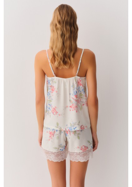 Flower Şort Pijama Takımı fırsatları