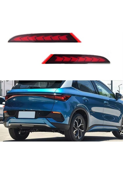 Byd Atto 3 2022-2024 Arka Sis Lambası Fren Lambası Için Arka Tampon Işık Kuyruğu Işık Yansıtıcı (Yurt Dışından) modelleri