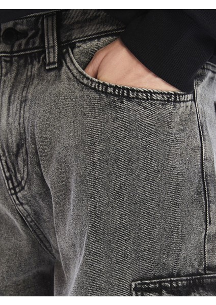 Yeni Sezon Baggy Fit Erkek Kargo Jean Pantolon modelleri