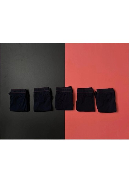 Erkek Boxer 5'lü Set, Modal Pamuklu Lacivert (Kota Marka ) fiyatları