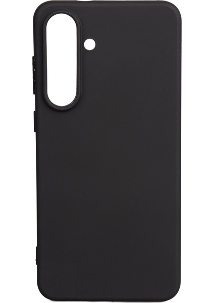 Samsung Galaxy S25 Fe Uyumlu Kılıf Biye Mat Silikon Siyah