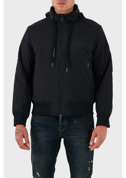 Regular Fit Dik Yaka Gizli Kapüşonlu Mont Erkek Mont XM001583 AF19196 UB101 indirimleri