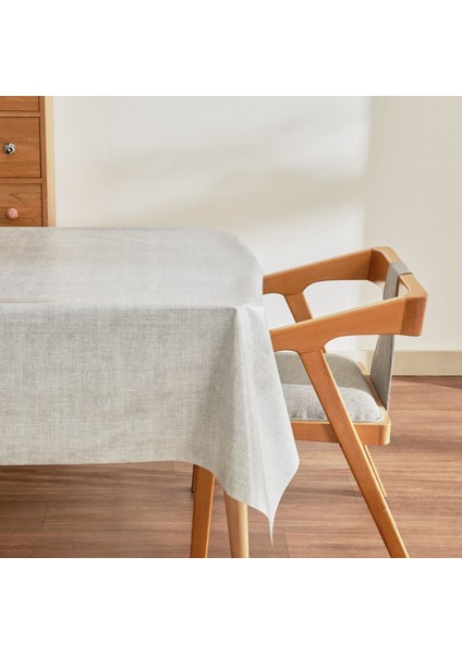 Luna Pvc Masa Örtüsü Gri