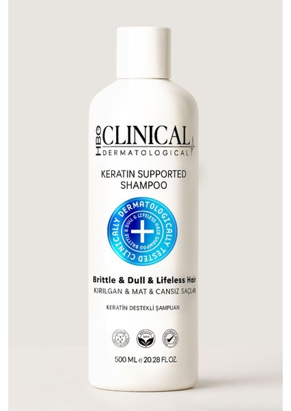 Hbo Clınıcal Tuzsuz Keratin Bakım Şampuanı 500 ml
