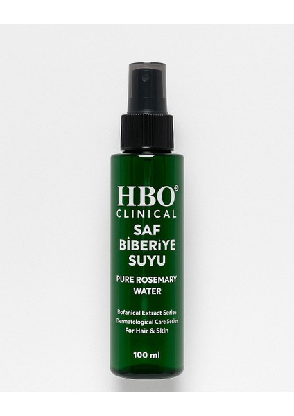 Hbo Clınıcal Saf Biberiye Suyu 100 ml