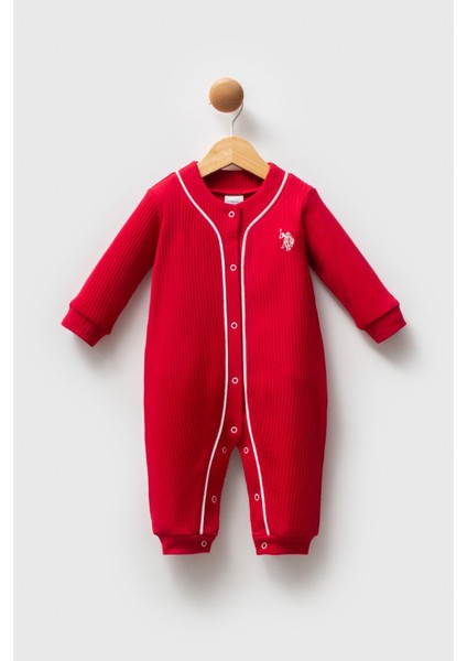 %100 Pamuk / %100 Cotton Çıtçıtlı Kız Bebek Tulum