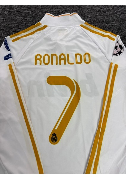 Ronaldo 7 Real Madrid 2011/12 Uzun Kol Yakalı Forma modelleri
