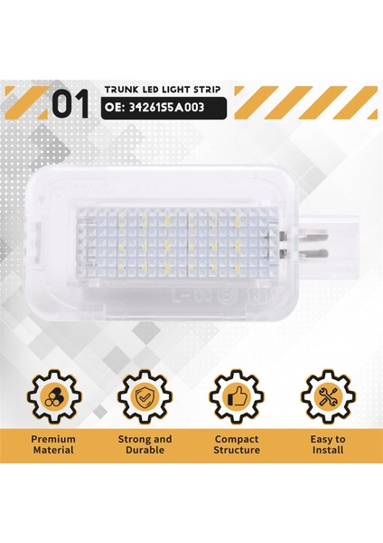 18-Smd LED Bagaj Bagaj Bölmesi Işık Kargo Alanı Honda Accord Civic Fit Acura Ilx Rsx (Yurt Dışından) fırsatları
