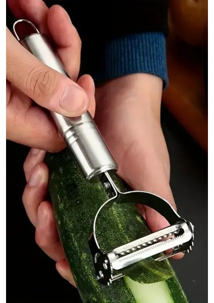 Paslanmaz Çelik Jülyen Meyve Sebze Soyacağı | Ultra Keskin Çok Amaçlı Soyacak modelleri