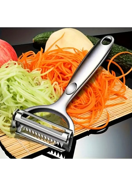 Paslanmaz Çelik Jülyen Meyve Sebze Soyacağı | Ultra Keskin Çok Amaçlı Soyacak fırsatları
