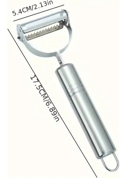 Paslanmaz Çelik Jülyen Meyve Sebze Soyacağı | Ultra Keskin Çok Amaçlı Soyacak indirimleri