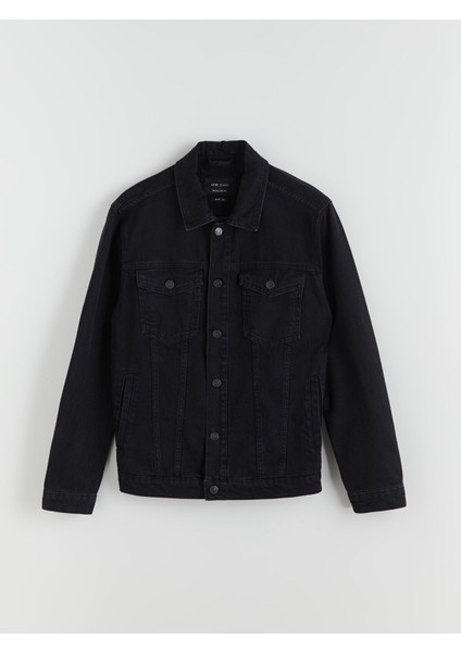 Yeni Sezon Standart Kalıp Erkek Jean Ceket indirimleri