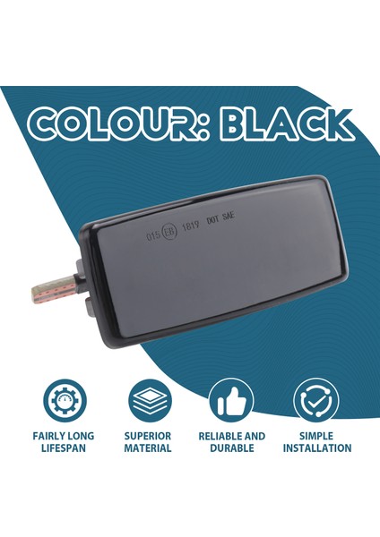 2x LED Dinamik Yan Maker Tekrarlayıcı Işıklar Mercedes Benz C E S Sl Sınıfı W201 190 W202 W124 W140 R129 (Yurt Dışından) fırsatları