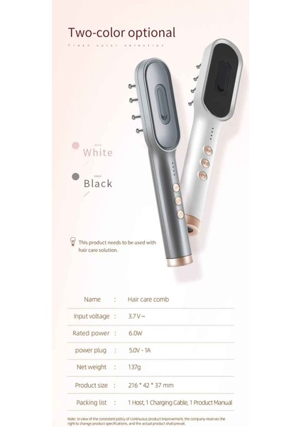 K-Skin Serum Uygulayıcı Ems Saç Fırçası