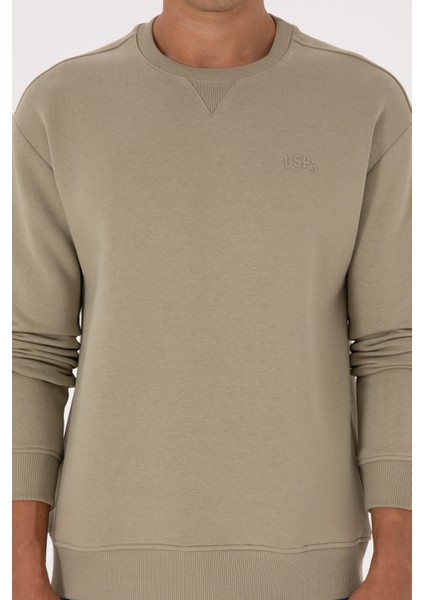 Erkek Açık Haki Sweatshirt 50313757-VR183