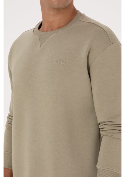 Erkek Açık Haki Sweatshirt 50313757-VR183