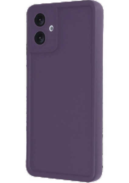 Bfs Samsung Galaxy A06 Kılıf Viera Silikon - Mürdüm
