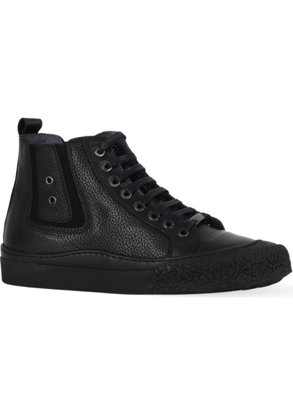 Siyah Safari/flotter Deri Erkek Düz Bot 34MB25804 34MB25804 fiyatları