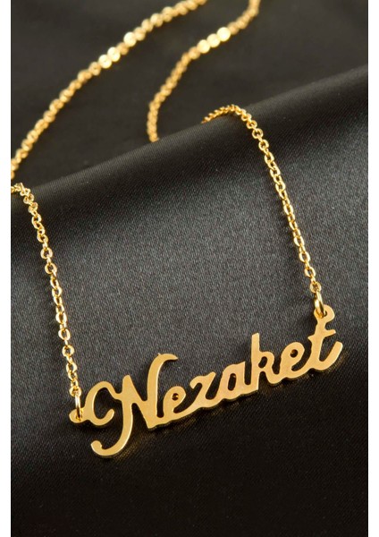 Wizard Nezaket Isimli Kolye -Sarı