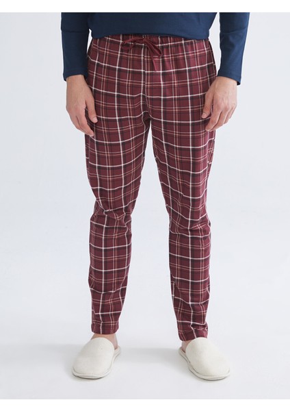 Yeni Sezon Standart Kalıp Ekose Erkek Pijama Alt fiyatları