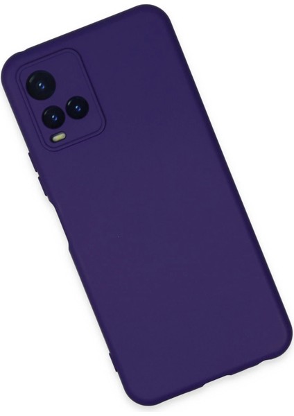 Bfs Vivo Y21S Kılıf Nano Içi Kadife Silikon - Mor modelleri