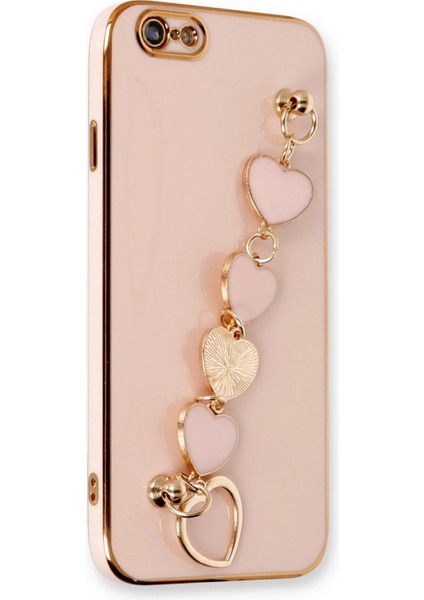 Bfs iPhone 6 Kılıf Esila Silikon - Pudra