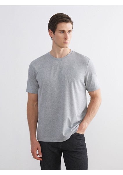 Yeni Sezon Bisiklet Yaka Penye Erkek Tişört