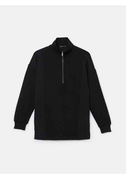 Yeni Sezon Dik Yaka Oversize Kadın Sweatshirt indirimleri