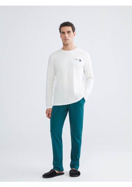 Yeni Sezon Standart Kalıp Erkek Pijama Takımı