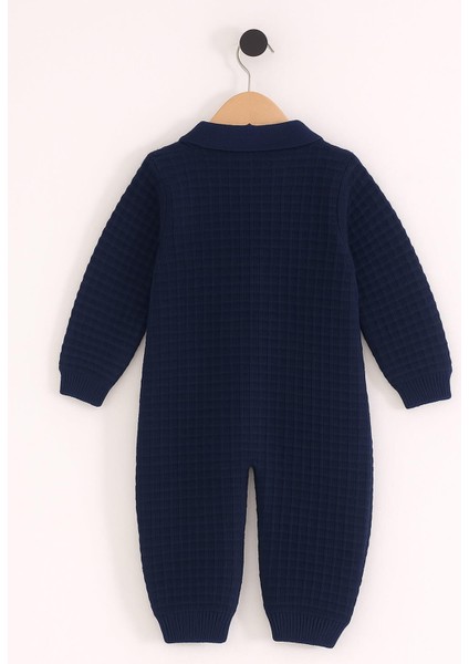 %100 Pamuk / %100 Cotton Çıtçıtlı Erkek Bebek Polo Yaka Triko Tulum fiyatları