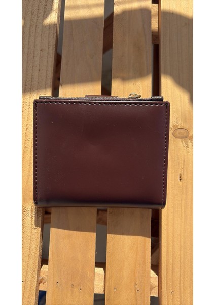 Kadın Ayrılabilir Kartlık Detaylı Rugan Cüzdan - Kartlık ve Bozuk Para Bölmeli, Fermuarlı Cüzdan fiyatları