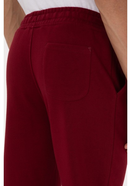 Erkek Bordo Eşofman Altı 50313765-VR014