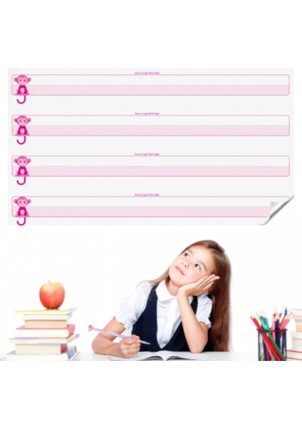 Kılavuz Çizgili Akıllı Kağıt Yazı Tahtası Duvarda Iz Bırakmaz Statik Yeni Müfredata Uygun 100X56CM indirimleri