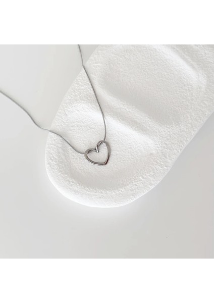 Leal Gris Çelik Kolye