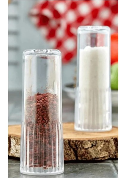 2'li Mika Kristal Tuzluk Biberlik Şefaf ROYALEKS-AMS-033 fiyatları