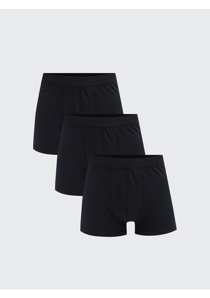 Yeni Sezon Rahat Kalıp Pamuklu Esnek Erkek Boxer 3'lü