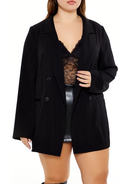 Plus Size Blazer Ceket
