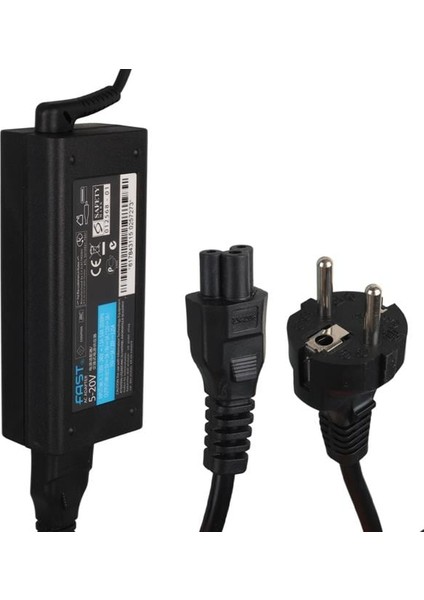 Fast CSADP018 3.25A 65W Type-C Usb-C Notebook Adaptör 5V/9V/12V/15V/20V Dc Universal 100-240V Ac fiyatları