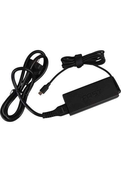 Fast CSADP018 3.25A 65W Type-C Usb-C Notebook Adaptör 5V/9V/12V/15V/20V Dc Universal 100-240V Ac modelleri
