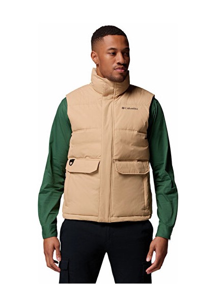 Landroamer™ Puffer Vest Erkek Outdoor Yeleği 2134281262 Kahverengi fırsatları