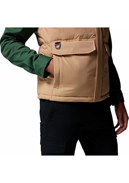 Landroamer™ Puffer Vest Erkek Outdoor Yeleği 2134281262 Kahverengi